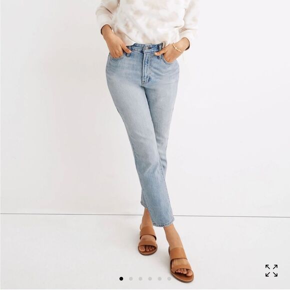 Madewell Denim - Madewell The Curvy Perfect Vintage Jean in fitzgerald Light wash rigid Size 29